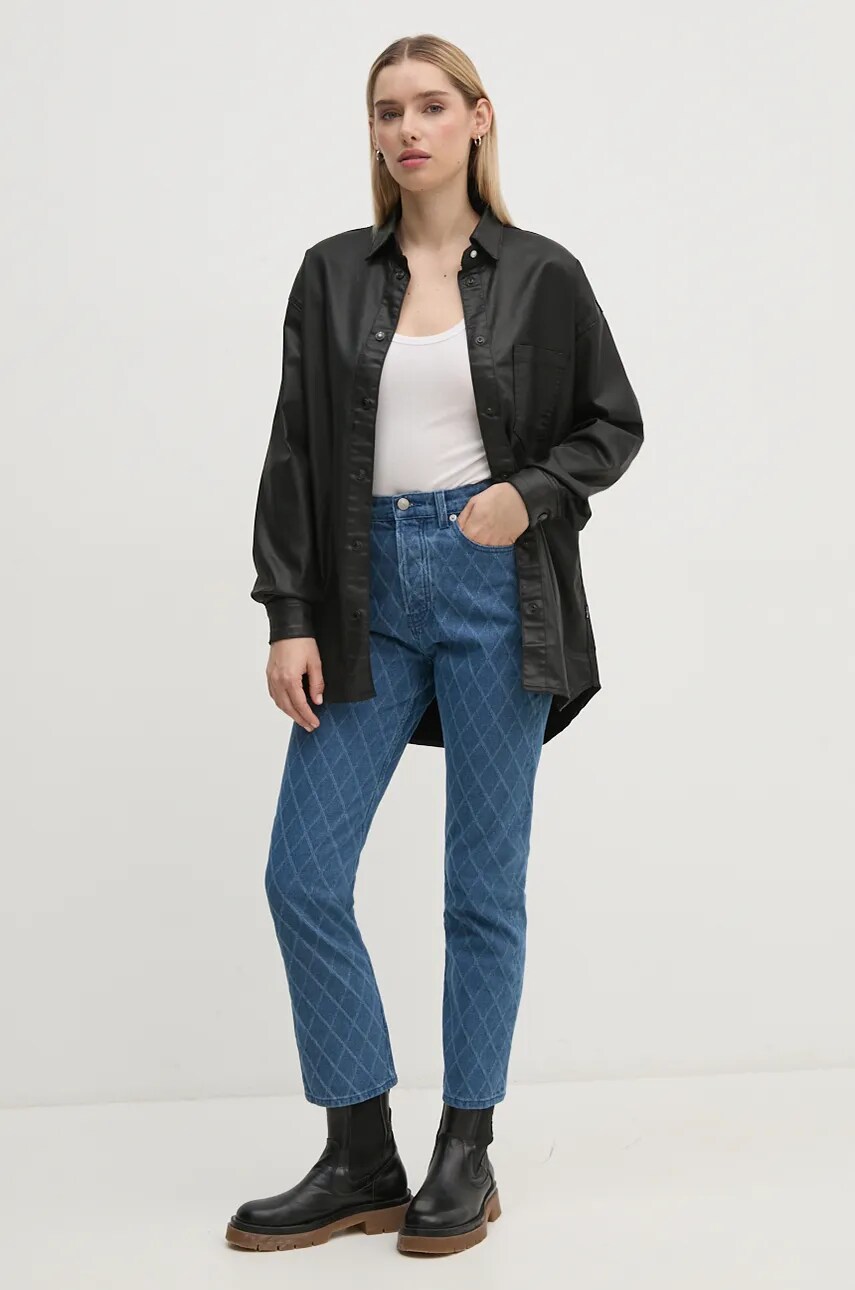 Джинси Pepe Jeans STRAIGHT JEANS UHW DIAMOND жіночі висока посадка PL204722