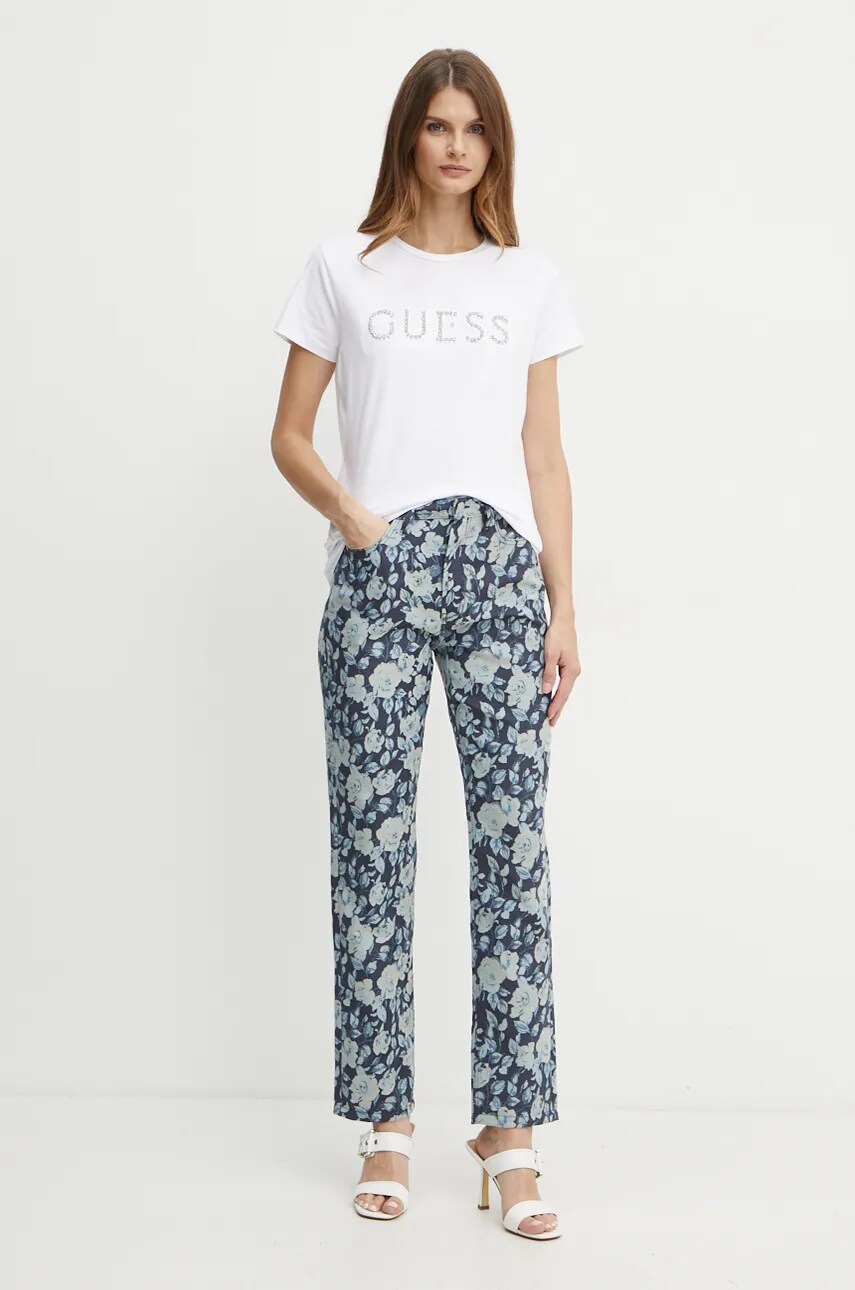 Джинси Guess жіночі висока посадка W4BA16 D5JC0
