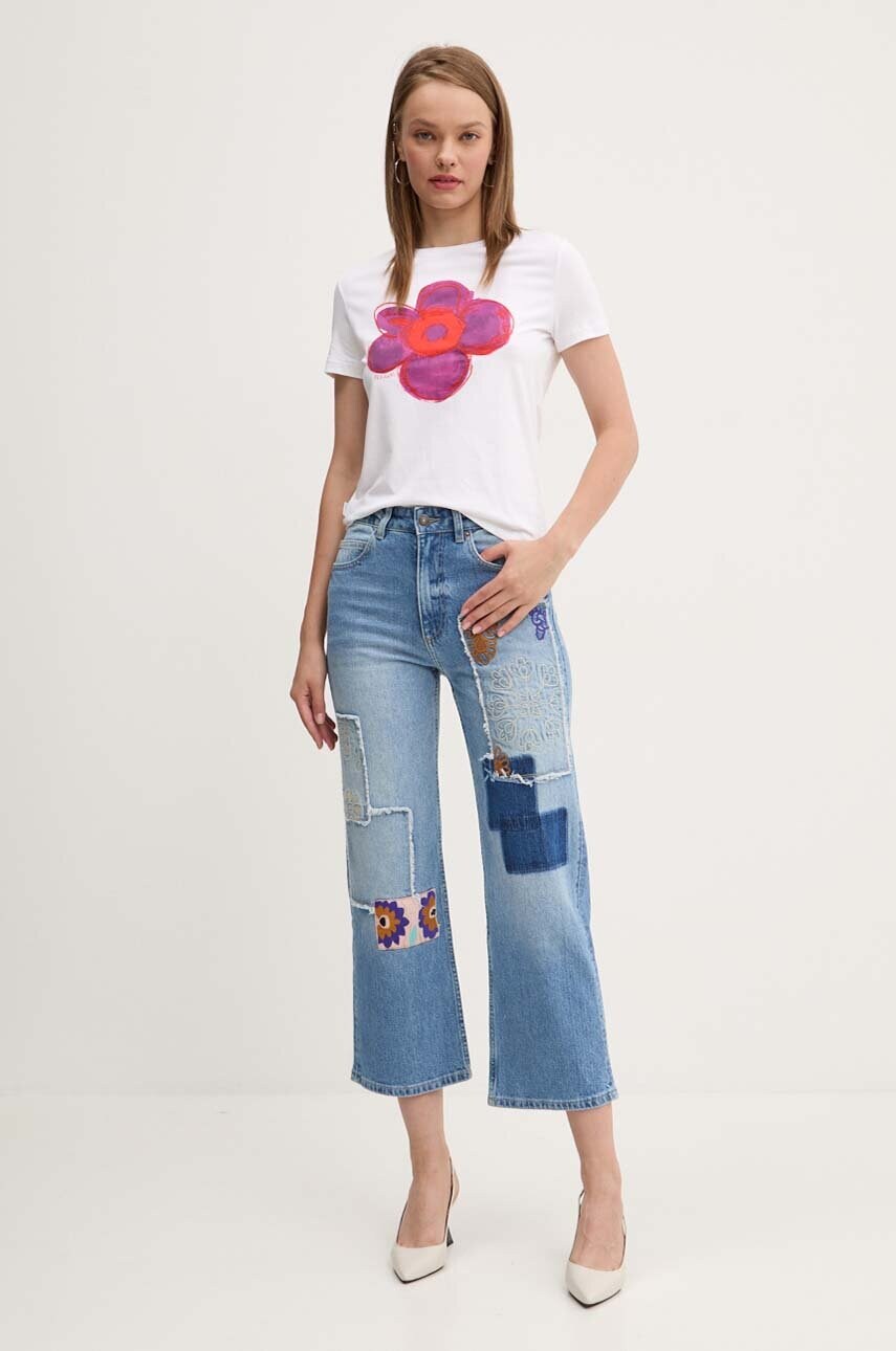 Джинси Desigual MILA жіночі висока посадка 24WWDD97