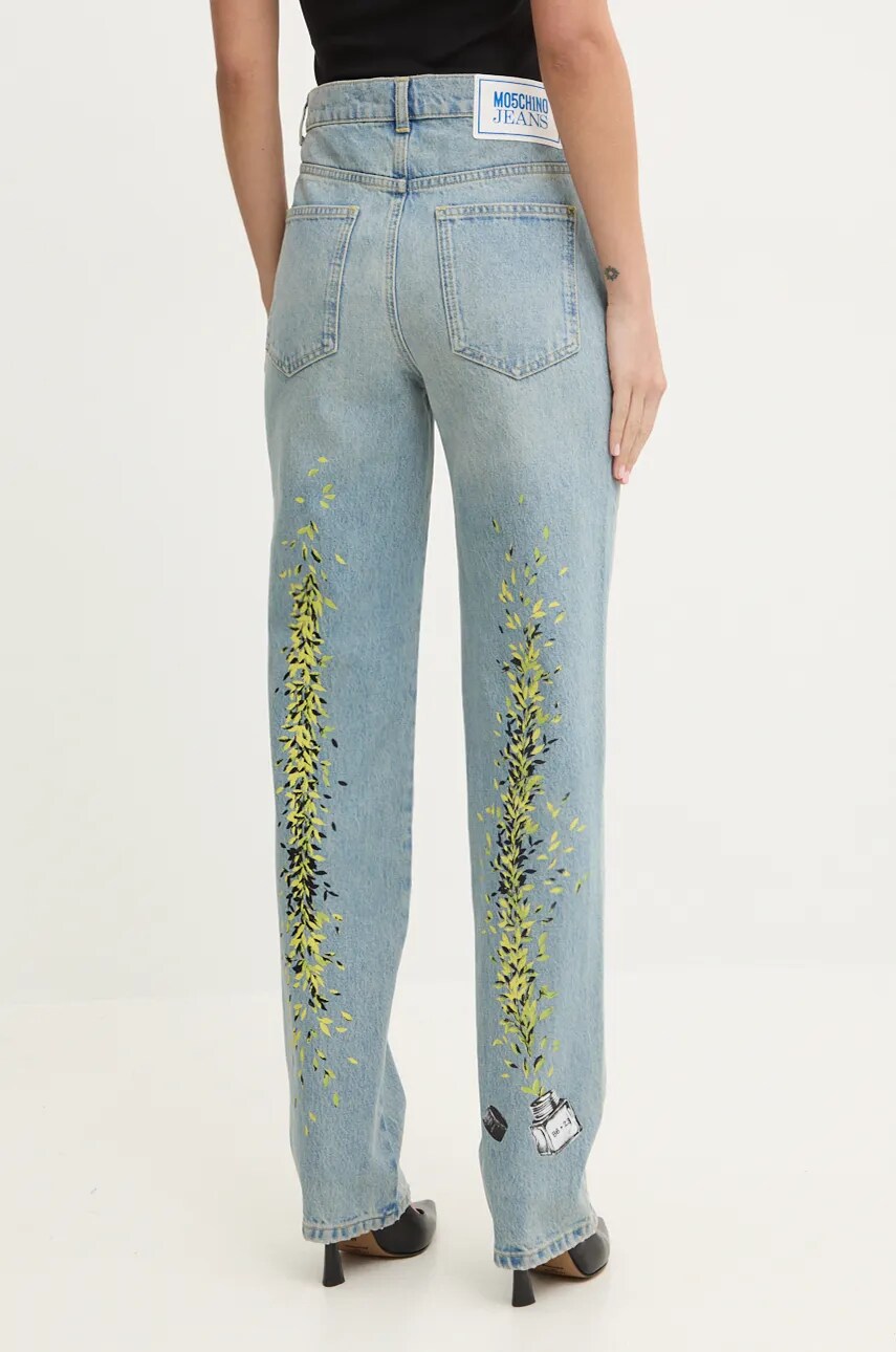 Джинси Moschino Jeans жіночі висока посадка A0322 8720