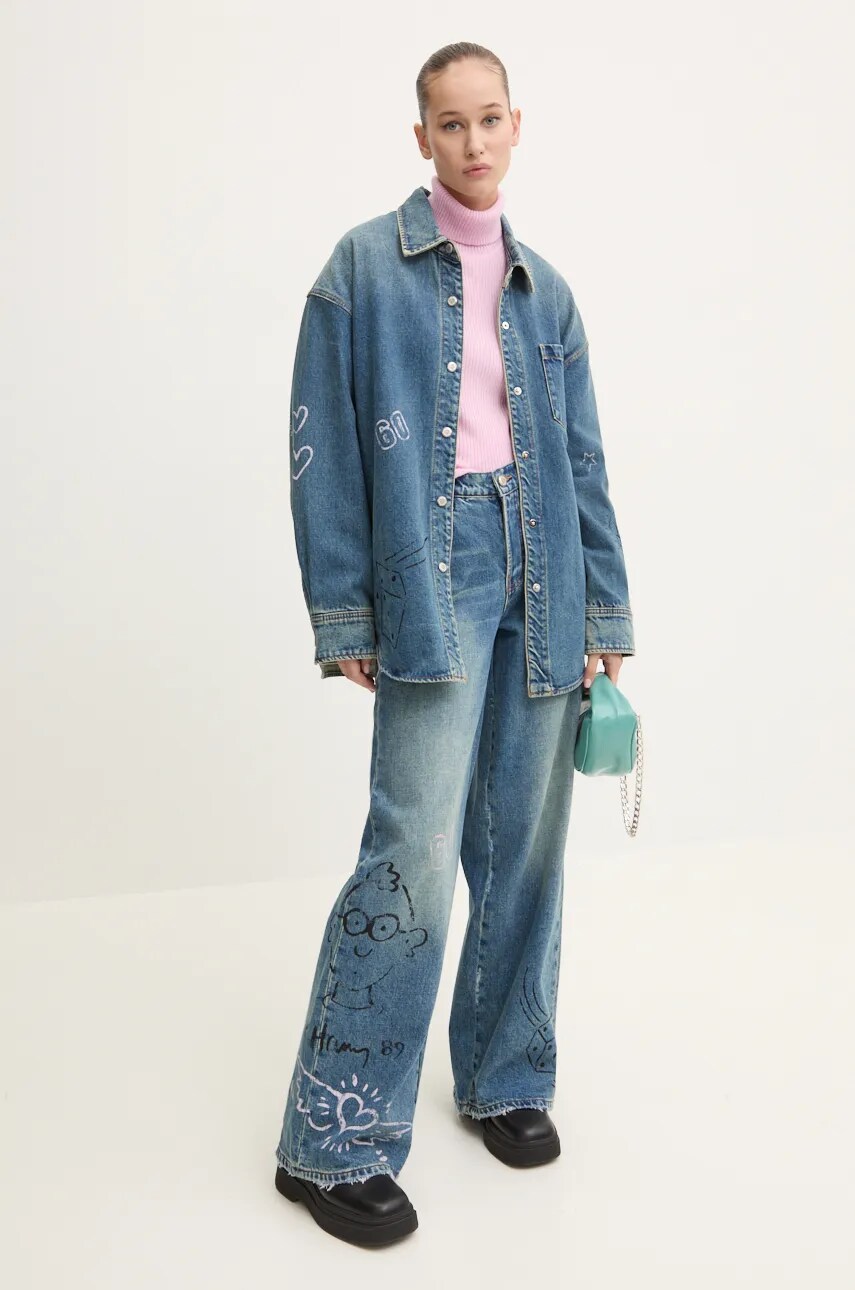 Джинси Miss Sixty x Keith Haring жіночі висока посадка 6L3JJ2300000