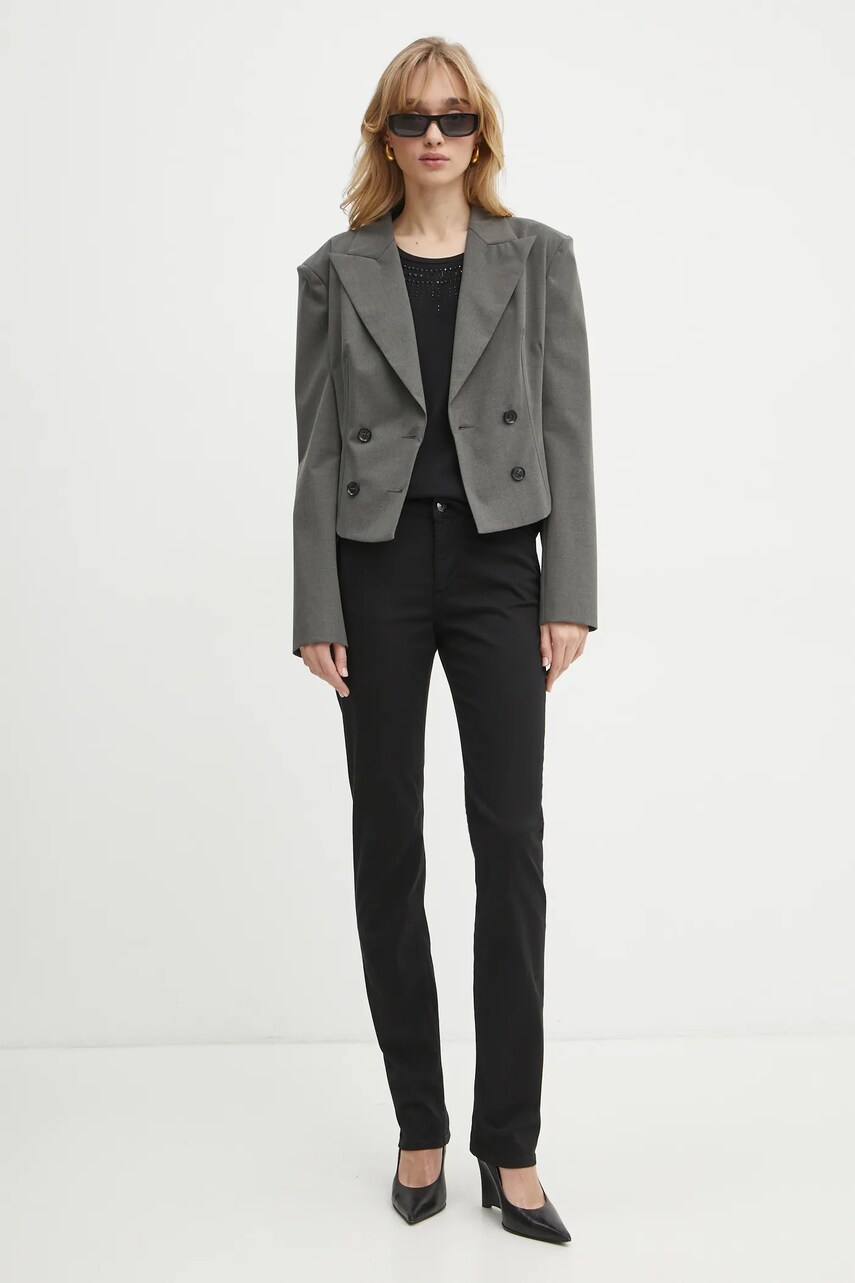 Джинси Armani Exchange жіночі колір чорний 6DYJ45 Y2VLZ