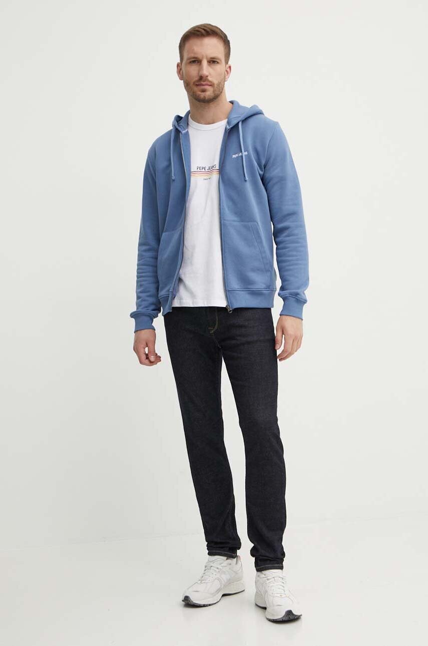 Джинси Pepe Jeans SLIM JEANS чоловічі колір синій PM207388AB1