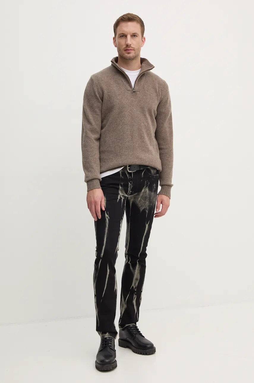 Джинси Versace Jeans Couture чоловічі колір чорний 77GAB5S0 DW081F02
