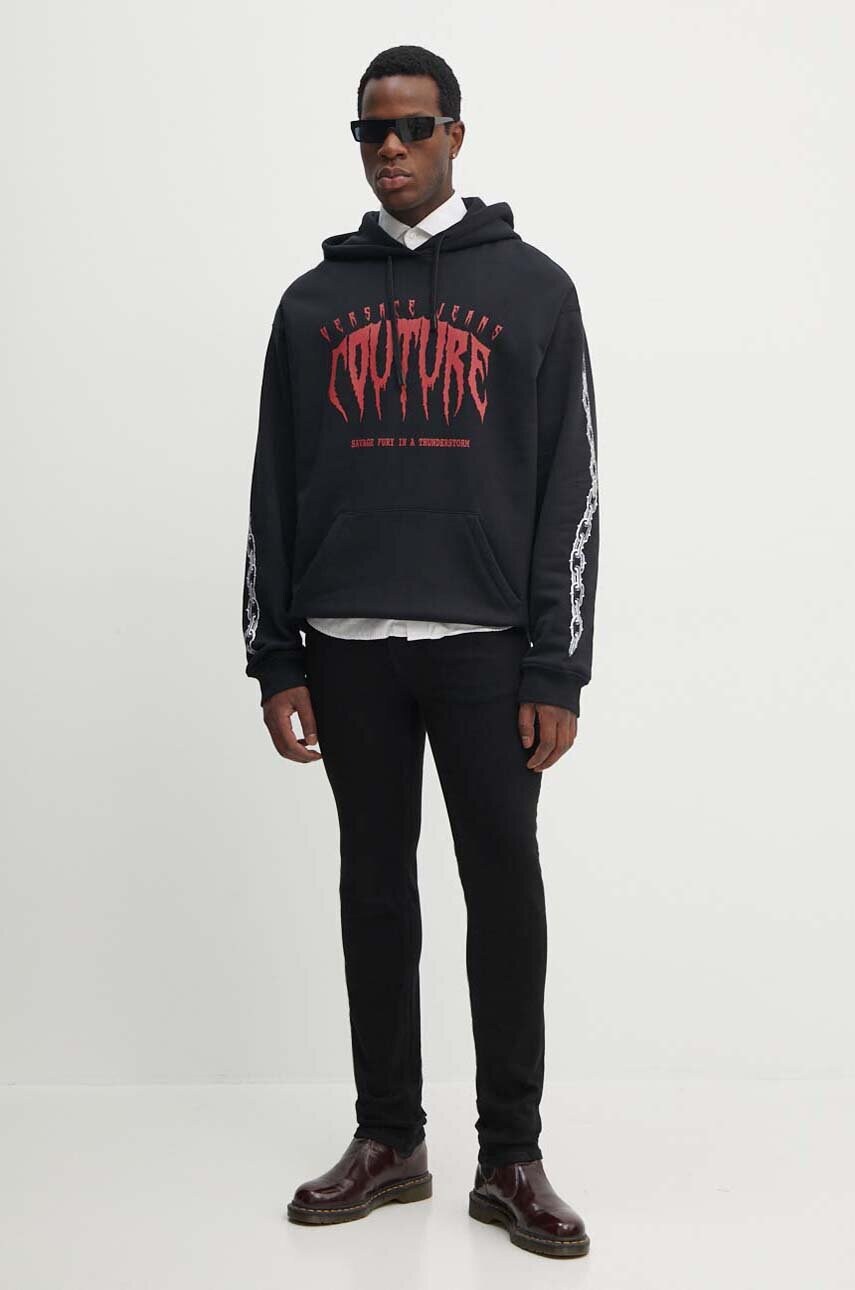 Джинси Versace Jeans Couture чоловічі колір чорний 77GAB5S0 CDW00