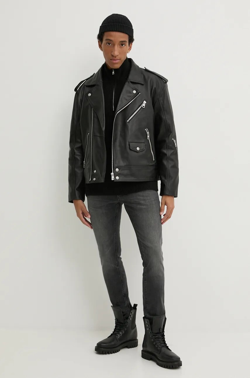 Джинси Tommy Jeans чоловічі колір чорний DM0DM20384