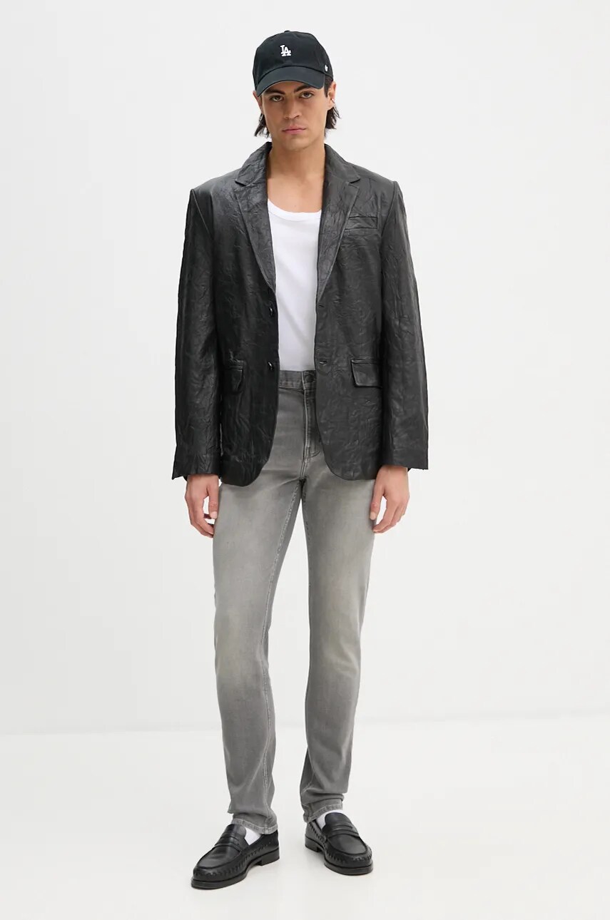 Джинси ZADIG&VOLTAIRE чоловічі колір сірий WMJE00012
