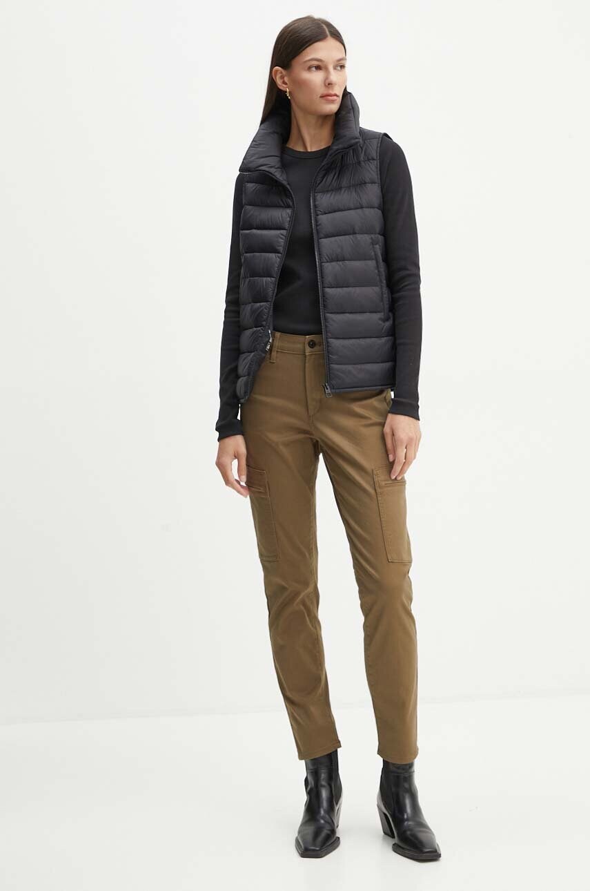 Штани G-Star Raw жіночі колір зелений облягаючі висока посадка D25260-C105
