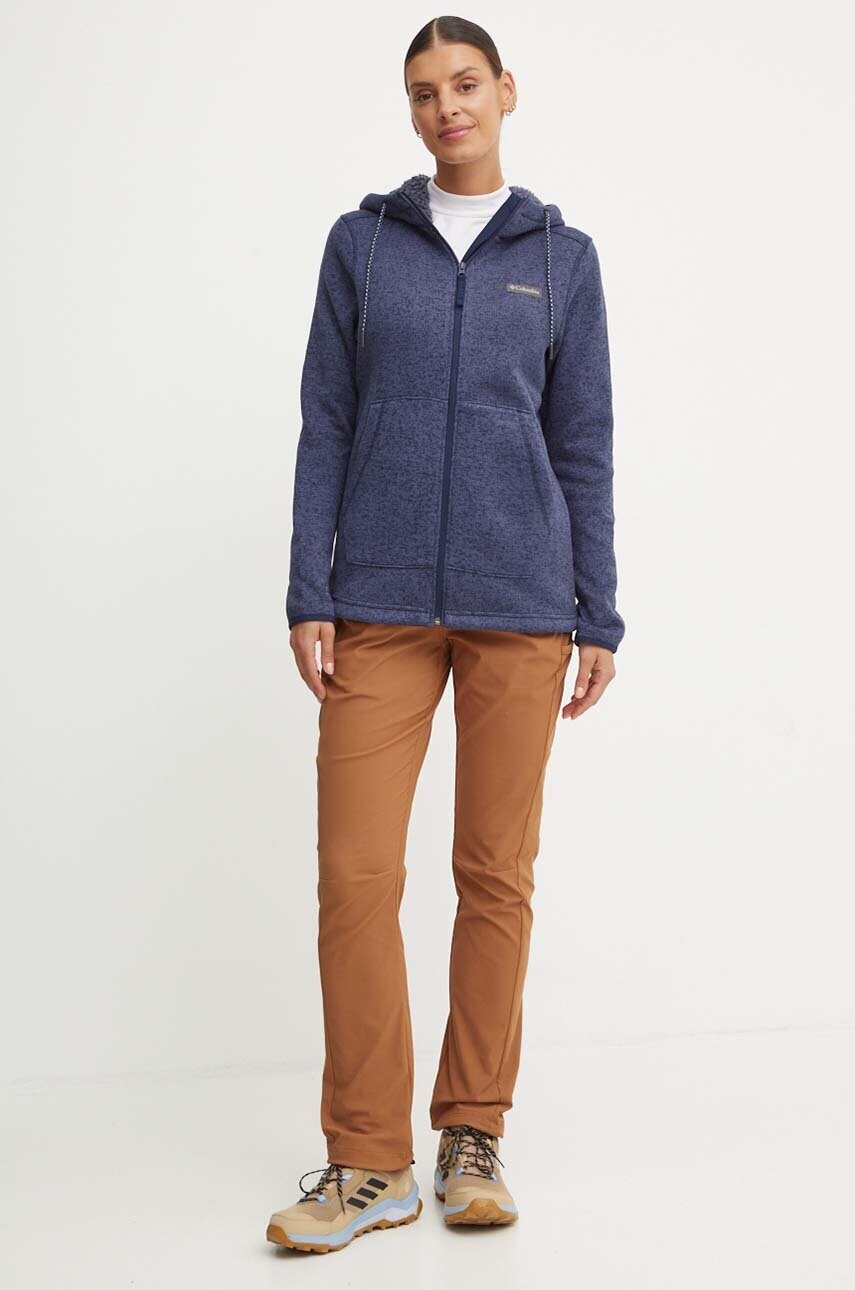 Штани outdoor Columbia Leslie Falls колір коричневий 2087034