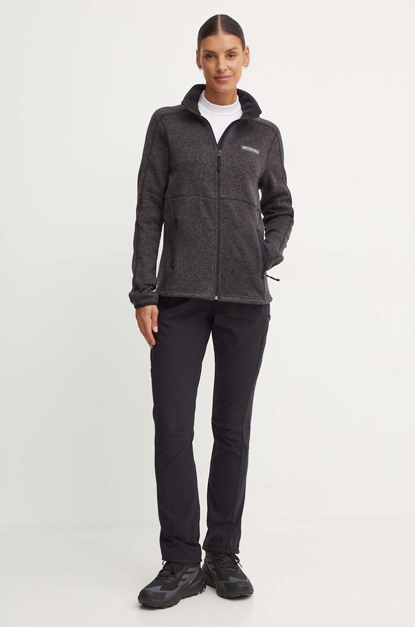 Штани outdoor Columbia Leslie Falls колір чорний 2087034
