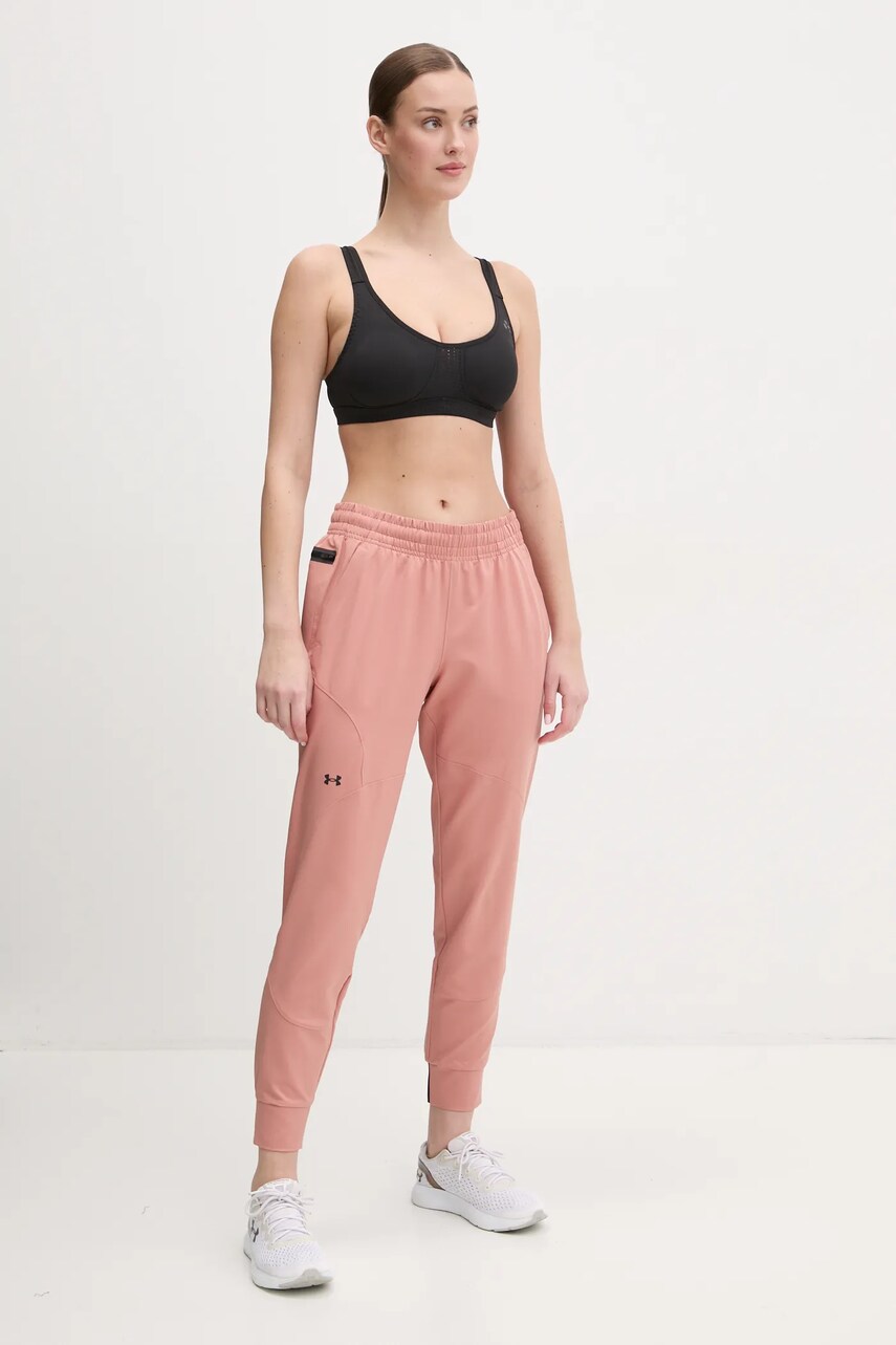 Штани для тренувань Under Armour Unstoppable колір чорний однотонні 1376926