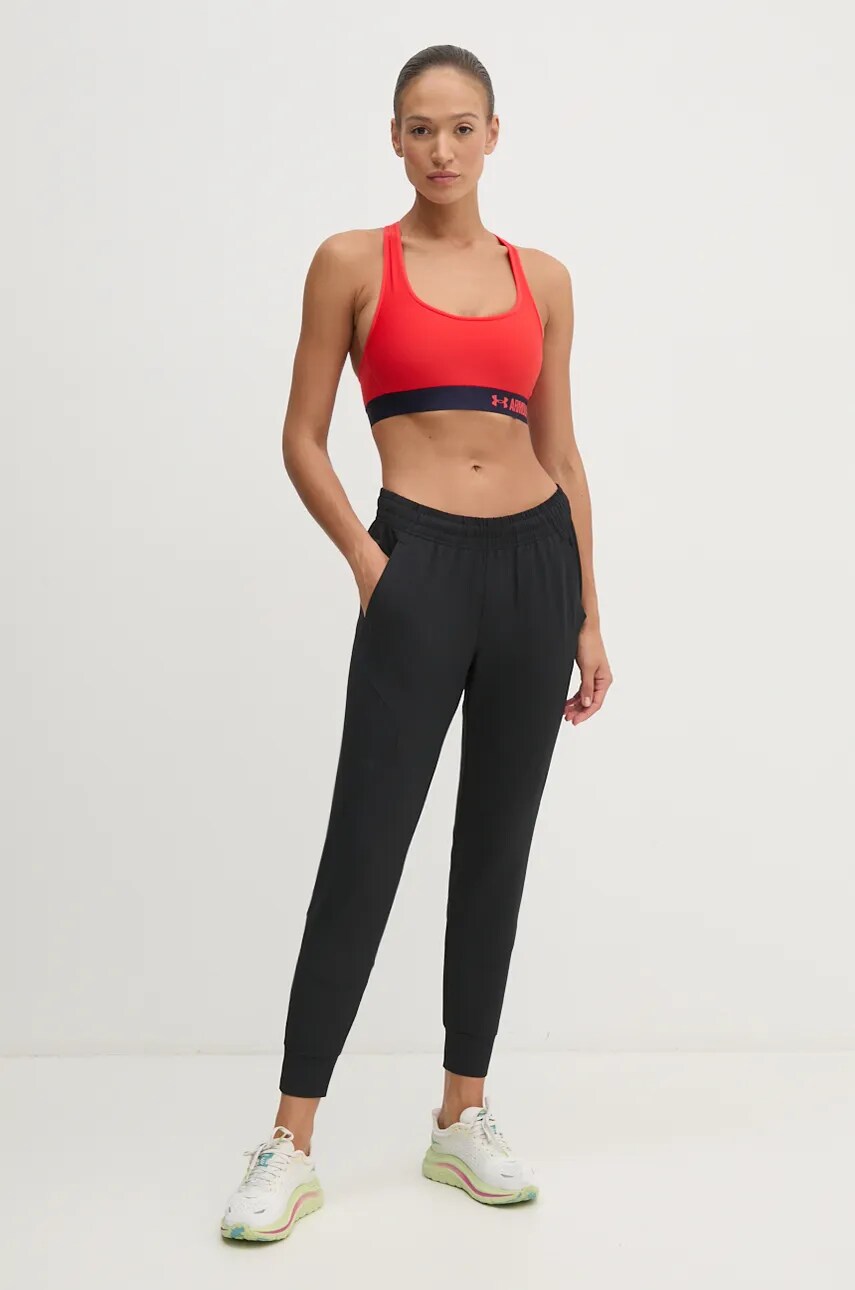 Штани для тренувань Under Armour Unstoppable колір чорний однотонні 1376926