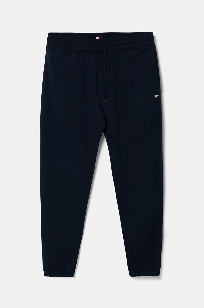Спортивні штани Tommy Jeans колір синій однотонні DM0DM20473