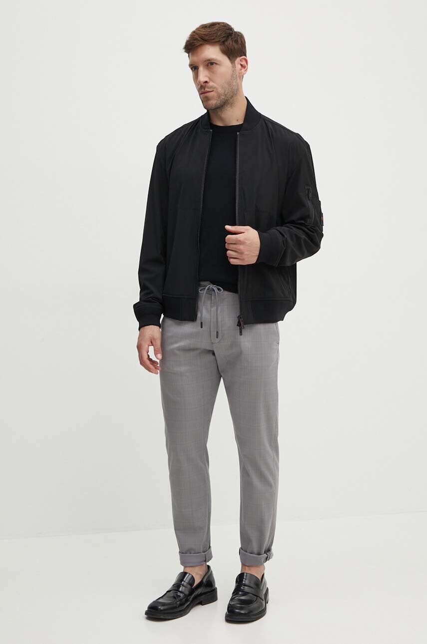 Штани Joop! чоловічі колір сірий фасон chinos 30042695