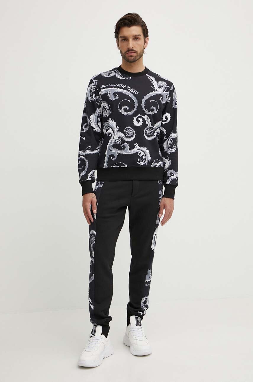 Бавовняні спортивні штани Versace Jeans Couture візерунок 77GAA3C0 FS161