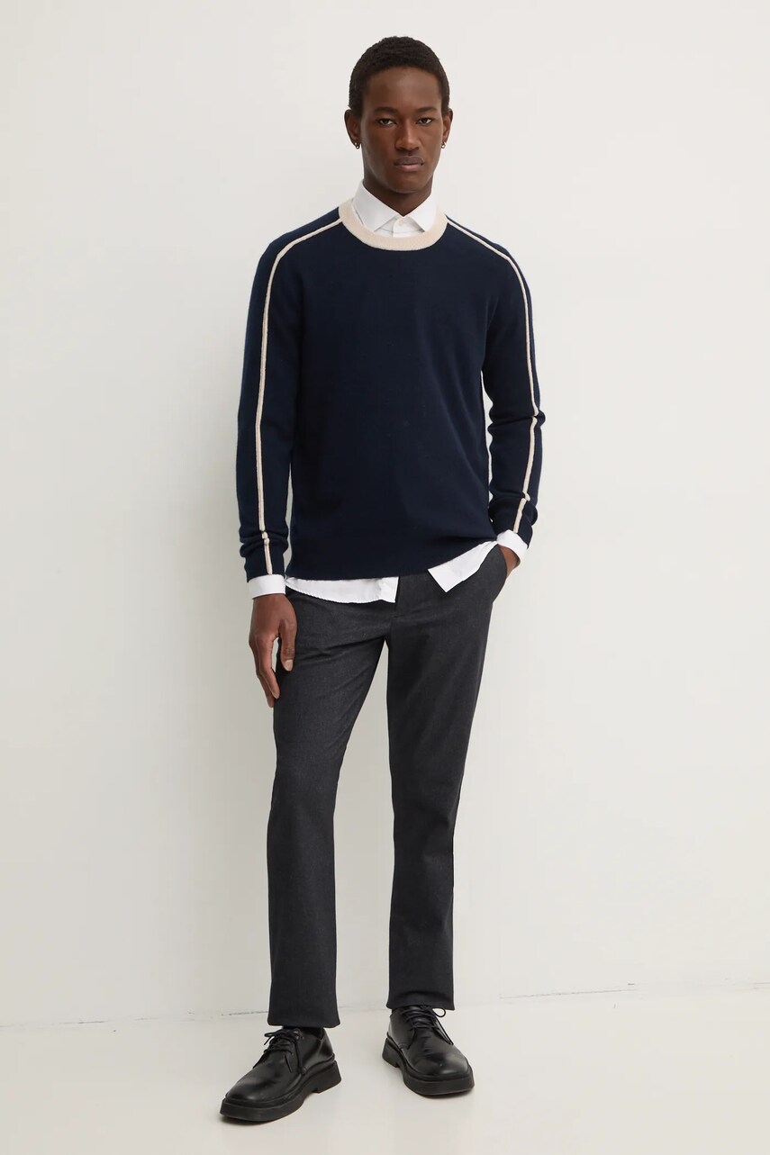 Штани PS Paul Smith чоловічі колір чорний облягаюче M2R.922P.N22214