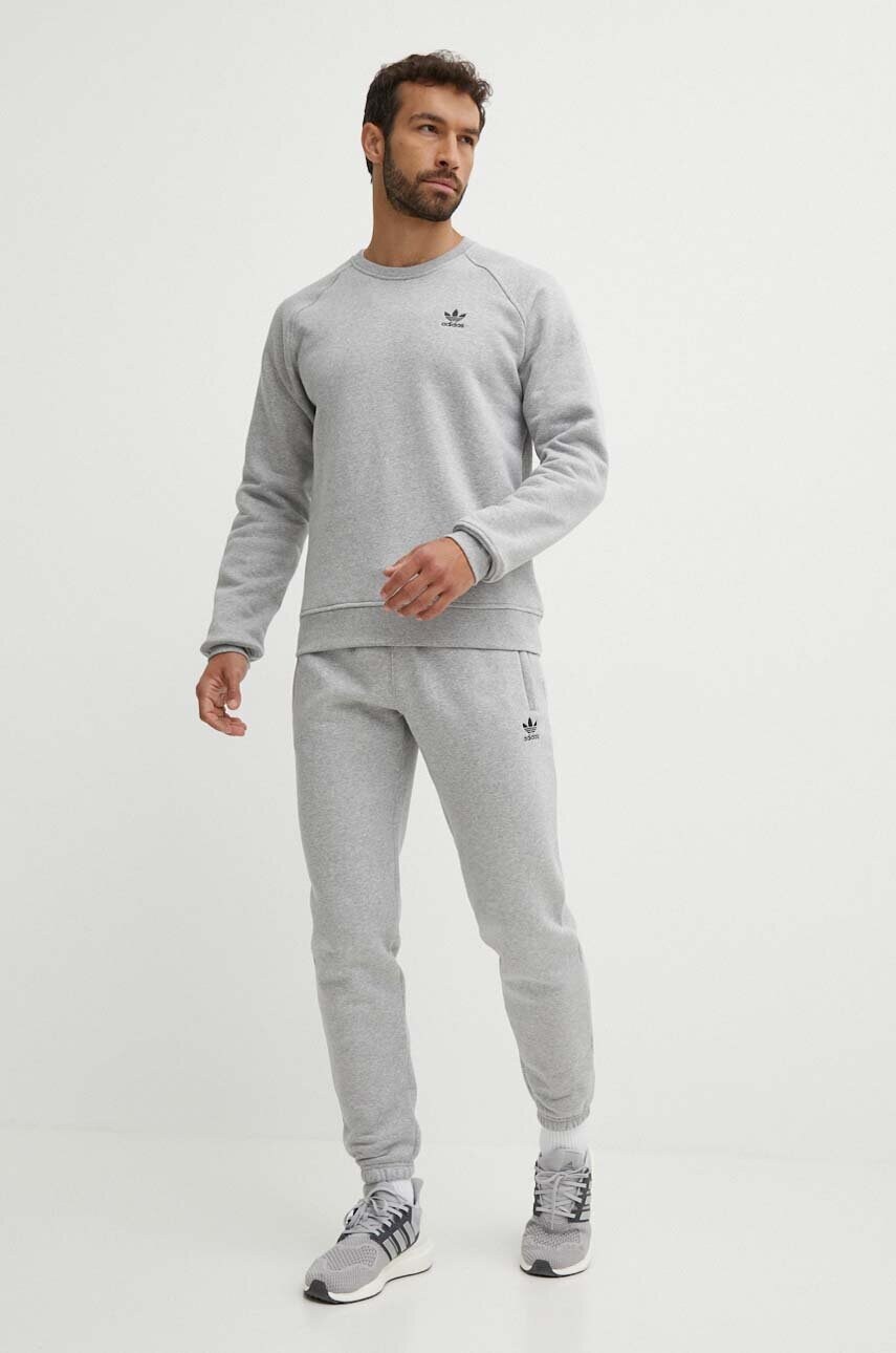 Спортивні штани adidas Originals колір сірий меланж IY7359