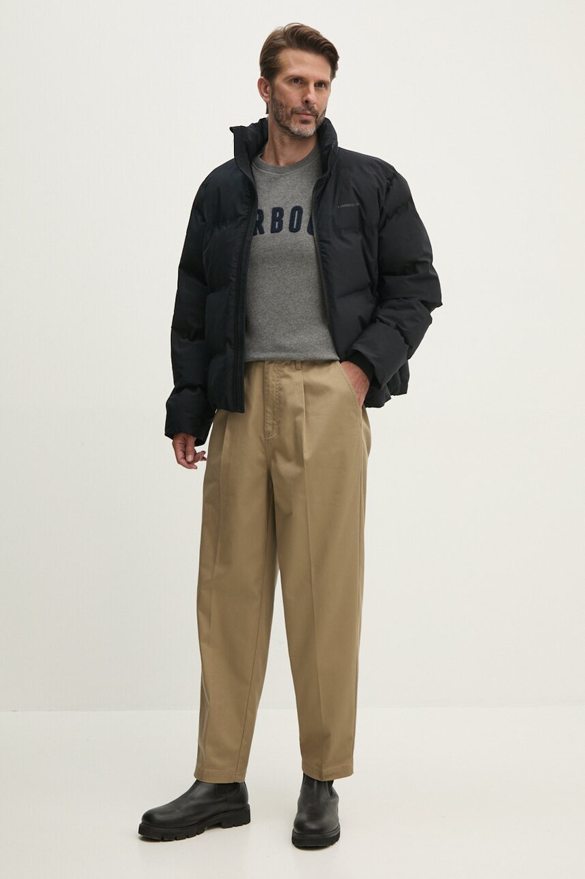 Штани Barbour чоловічі колір бежевий фасон chinos MTR0751