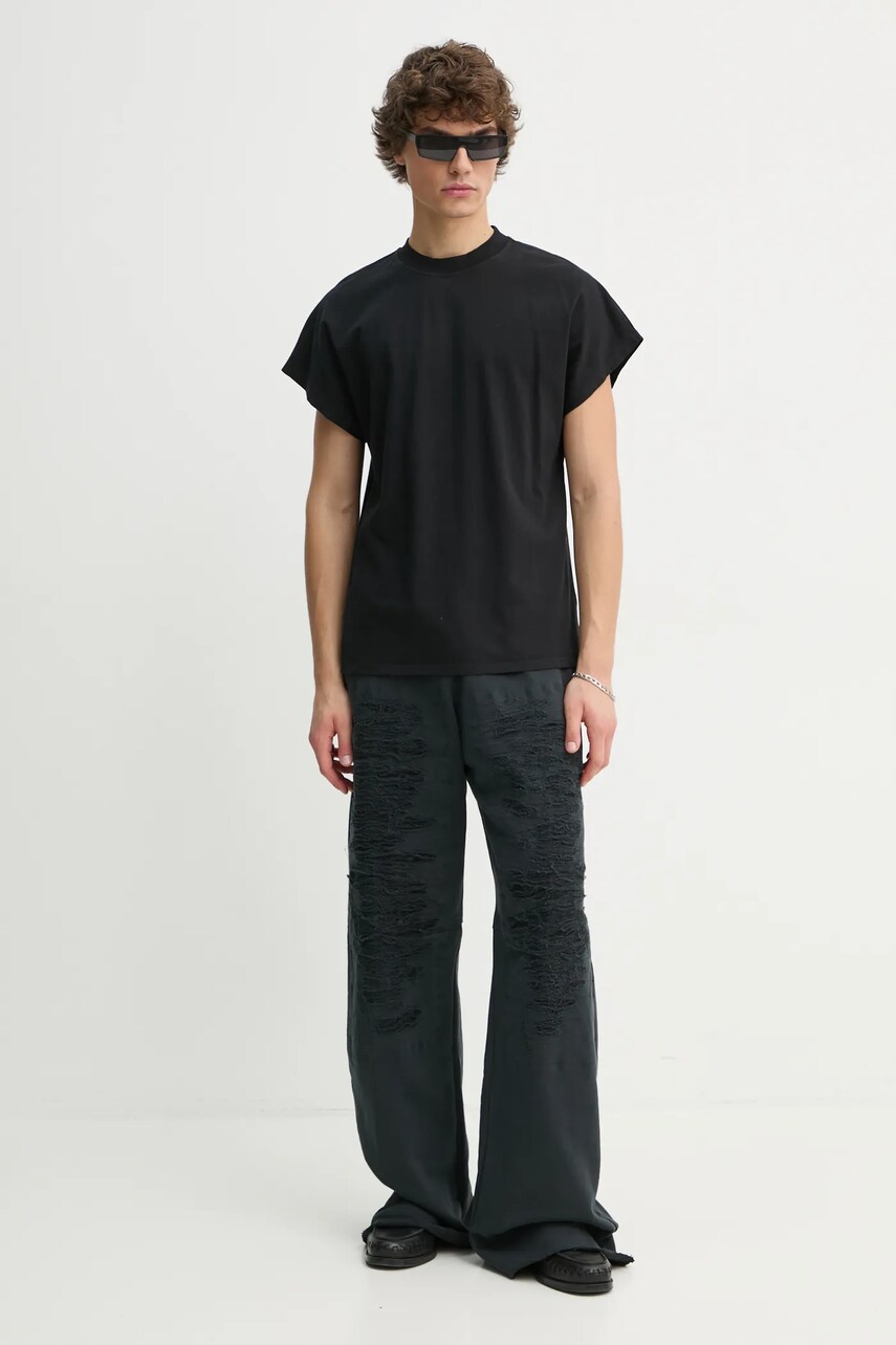 Спортивні штани MM6 Maison Margiela колір чорний SH2KA0021.M25004