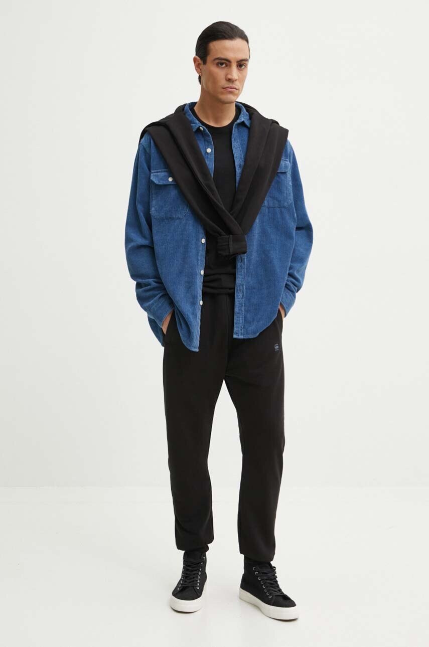 Спортивні штани G-Star Raw колір чорний однотонні D25525-D566