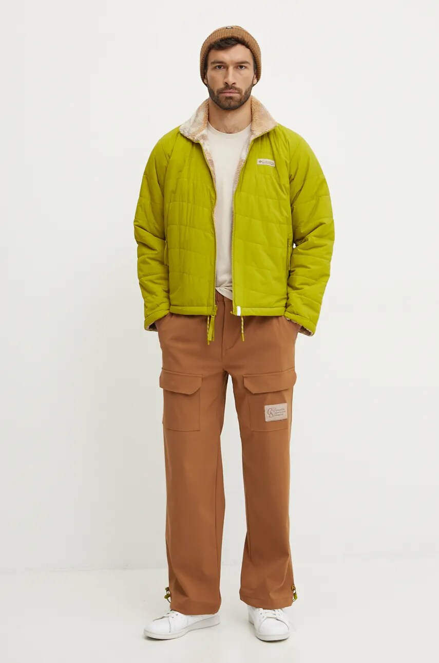 Штани outdoor Columbia Wallowa Softshell колір коричневий 2090841