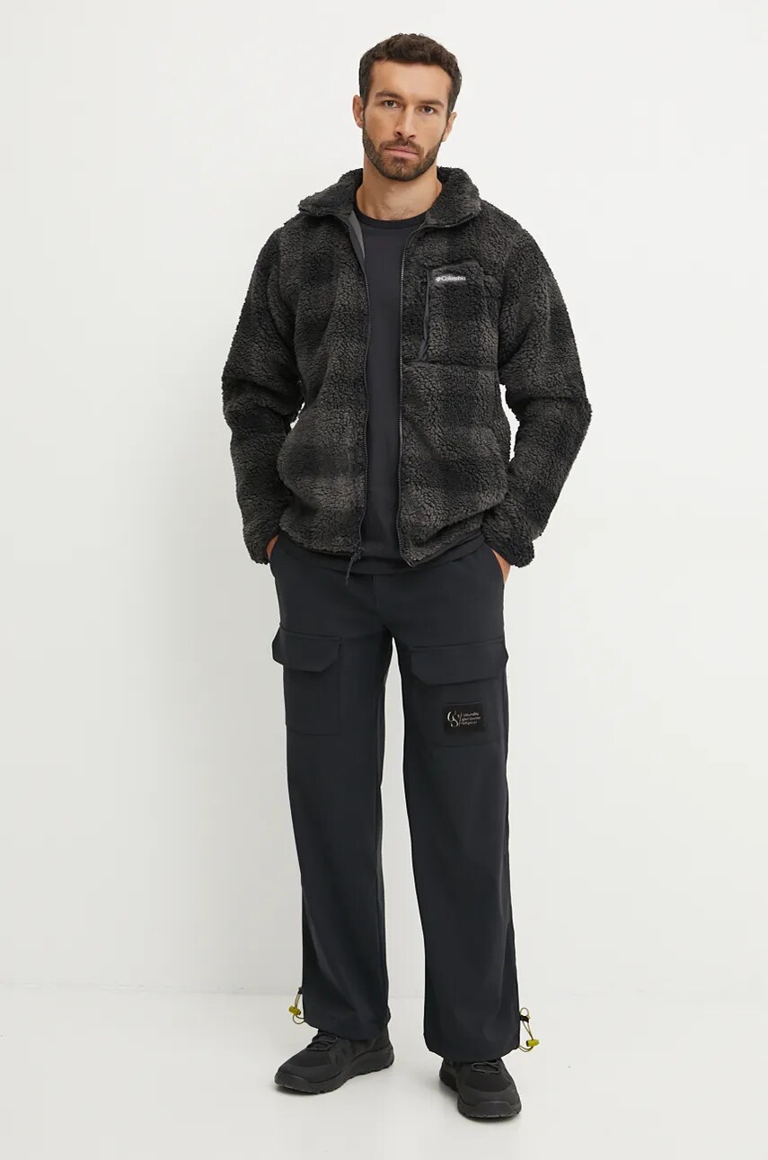 Штани outdoor Columbia Wallowa Softshell колір чорний 2090841
