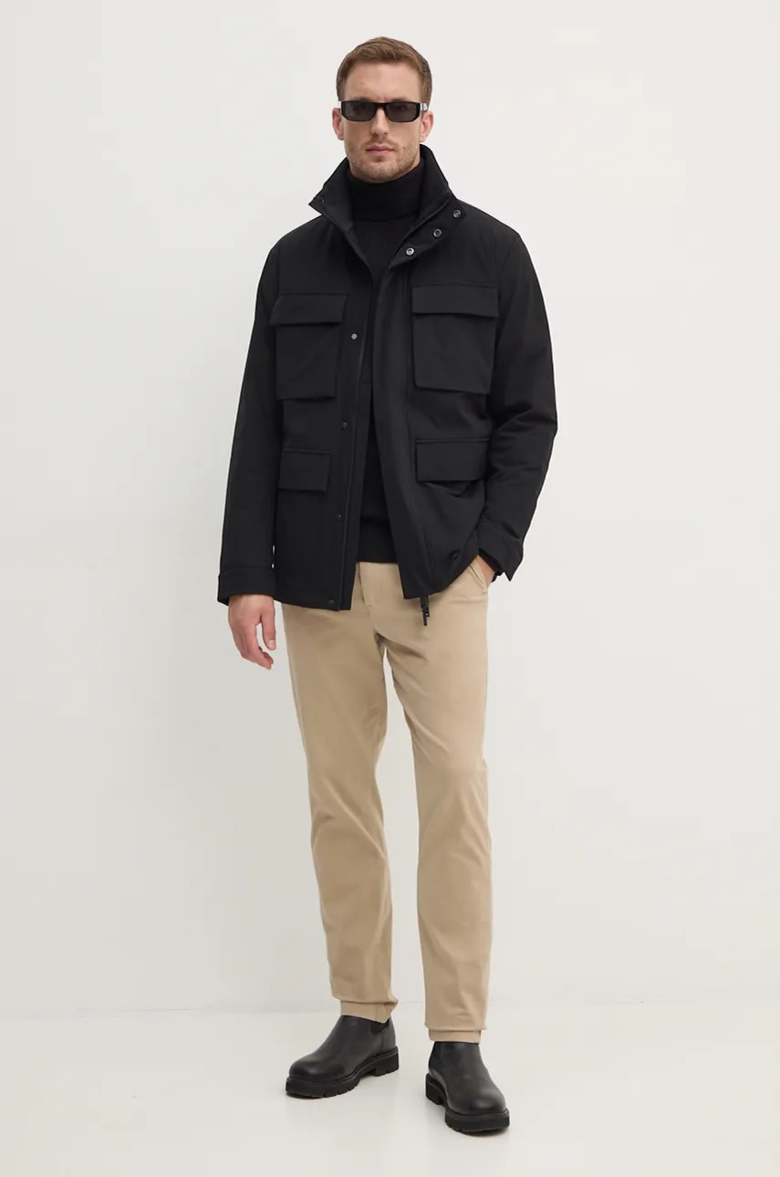 Штани Tommy Hilfiger чоловічі колір бежевий прямі MW0MW36708