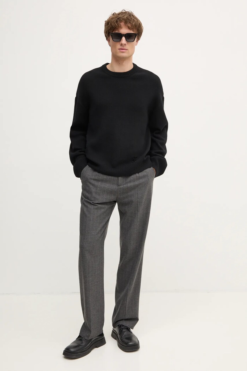 Штани ZADIG&VOLTAIRE чоловічі колір сірий фасон chinos WMPA00197