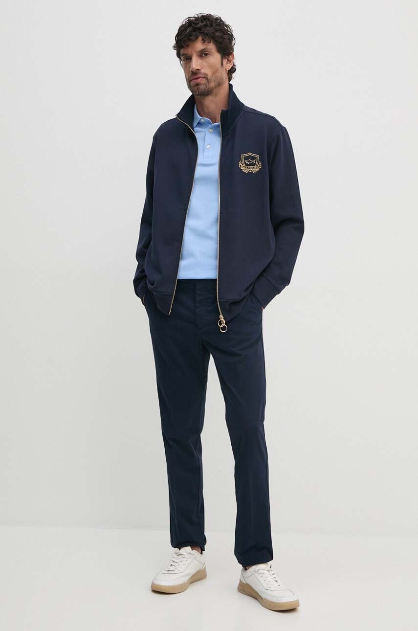 Штани Hackett London чоловічі колір синій прямі HM212487R