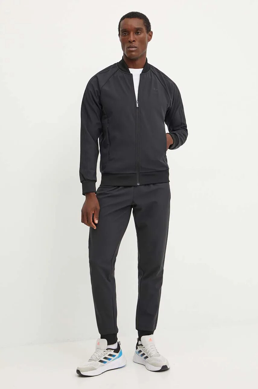 Штани adidas Originals чоловічі колір чорний однотонні IW0997
