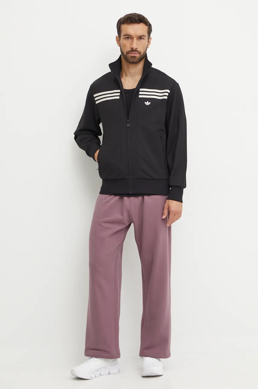 Бавовняні спортивні штани adidas Originals колір рожевий однотонні IY2235