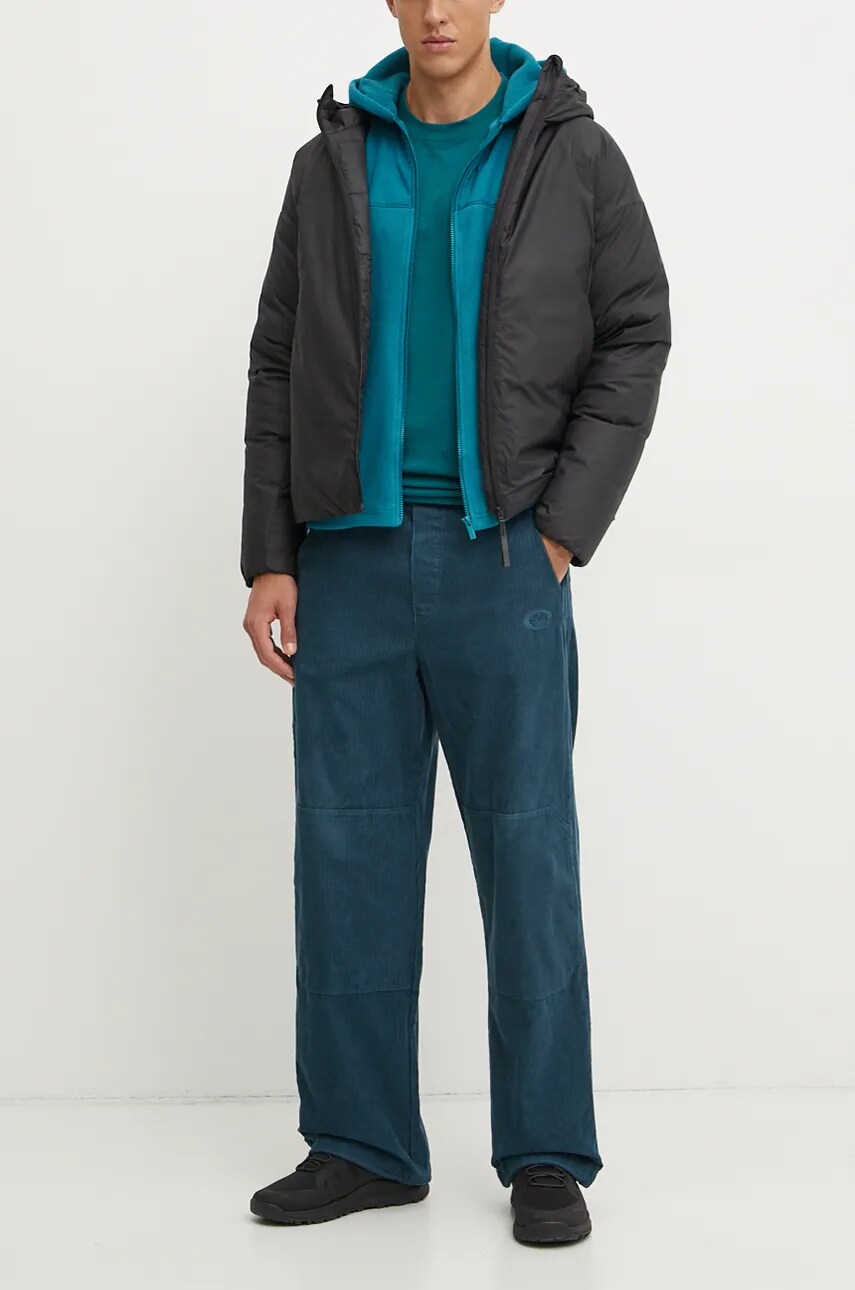 Штани adidas Originals чоловічі колір бірюзовий прямі JL6152