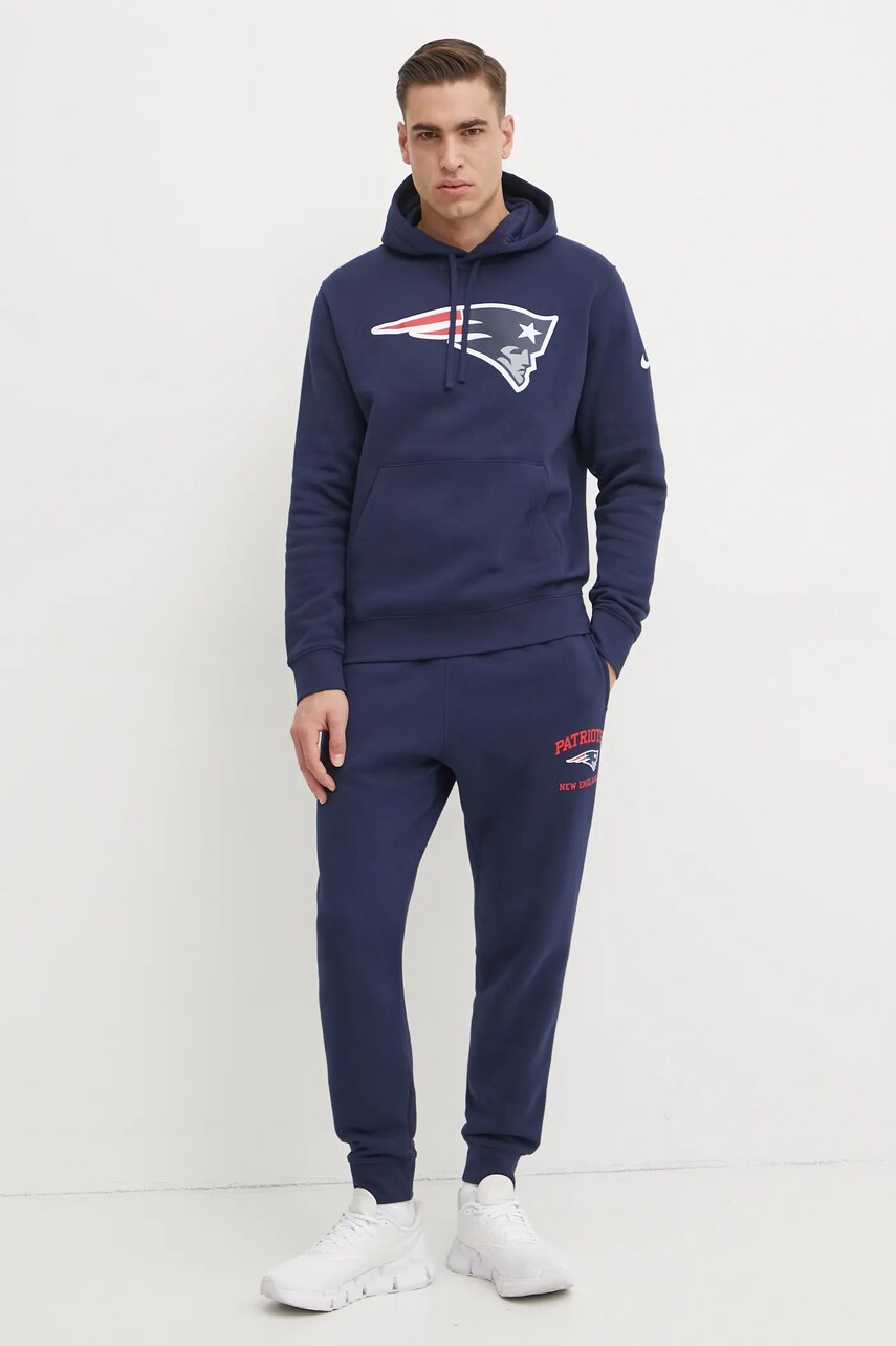 Спортивні штани Nike New England Patriots колір синій з принтом 00SU-069K-8K-LDK