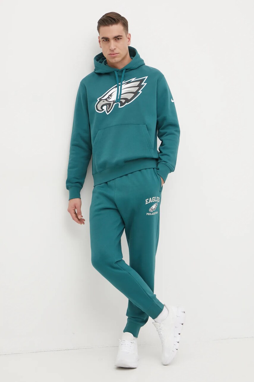 Спортивні штани Nike Philadelphia Eagles колір зелений з принтом 00SU-141N-86-LDK