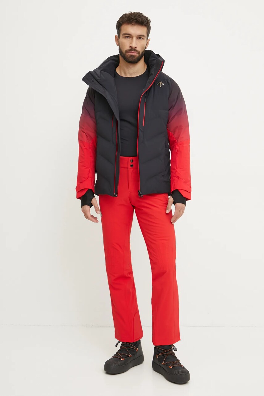 Лижні штани Descente Swiss Slim колір червоний DWMYGD43