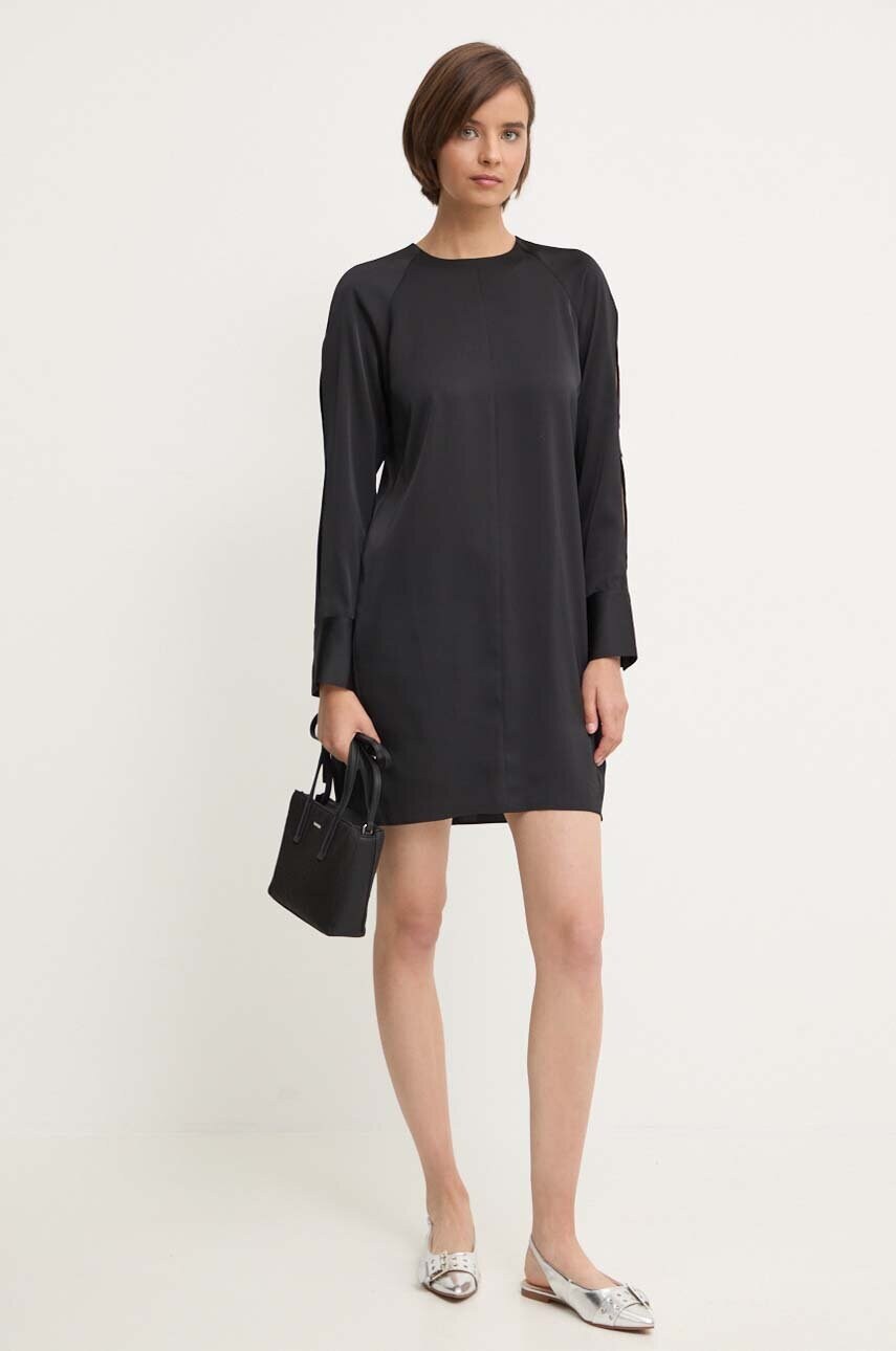 Сукня Calvin Klein колір чорний mini пряма K20K207160