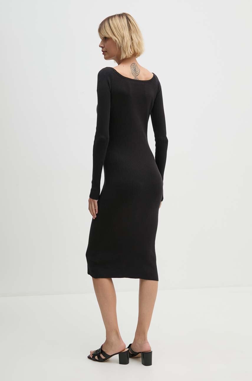 Сукня Calvin Klein Jeans колір чорний mini облягаюча J20J223527
