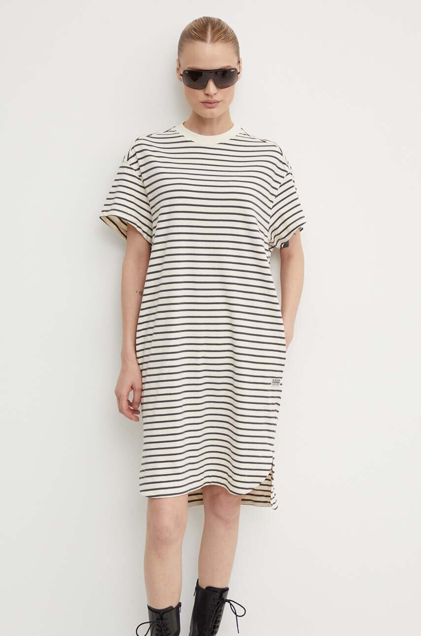 Бавовняна сукня G-Star Raw mini oversize D24484-C339