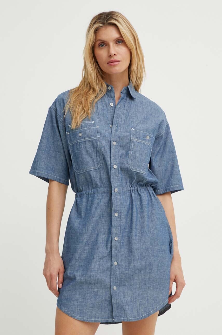 Джинсова сукня G-Star Raw mini oversize D24874-D558