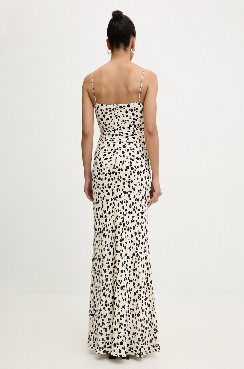 Сукня MSGM колір бежевий maxi облягаюча 3741MDA42.247663