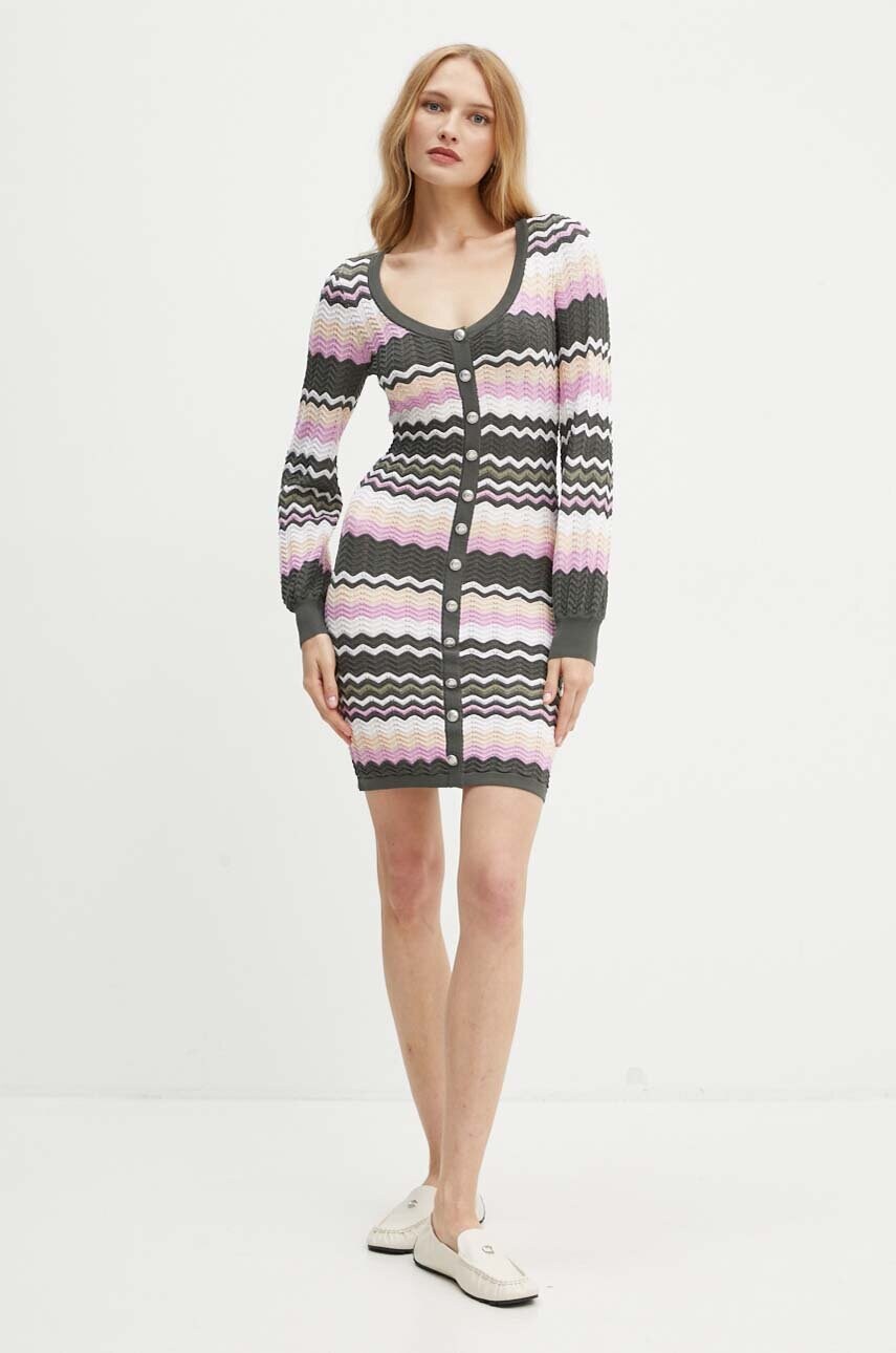 Сукня Guess VIRGINIA mini облягаюча W4YK90 Z3GC0