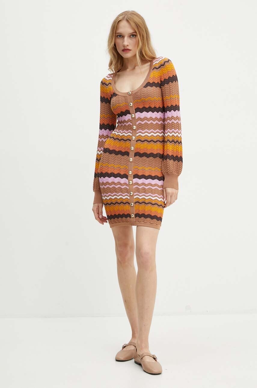 Сукня Guess VIRGINIA mini облягаюча W4YK90 Z3GC0