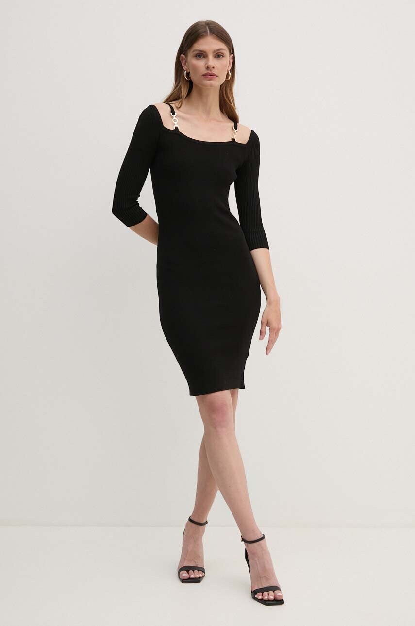 Сукня Marciano Guess ISA колір чорний mini облягаюча 4YGK58 5613Z