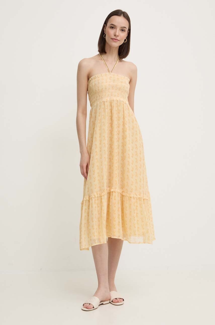 Сукня Pepe Jeans MADISON колір жовтий mini розкльошена PL901141