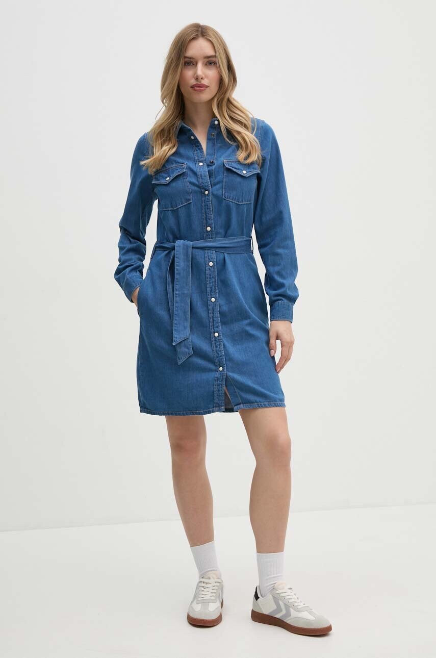 Сукня Pepe Jeans REGULAR DENIM DRESS mini пряма PL953581HT8
