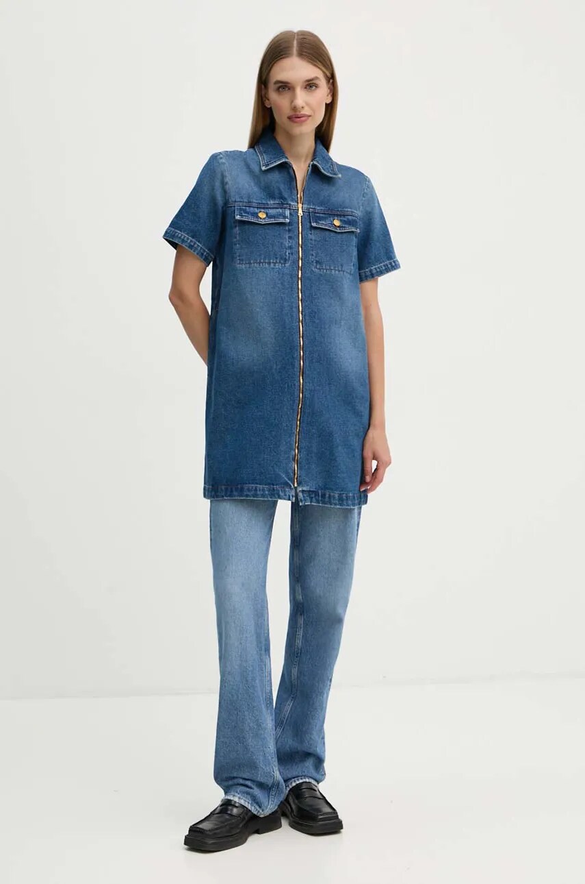 Джинсова сукня A.P.C. robe amanda mini пряма COGZU.F35104