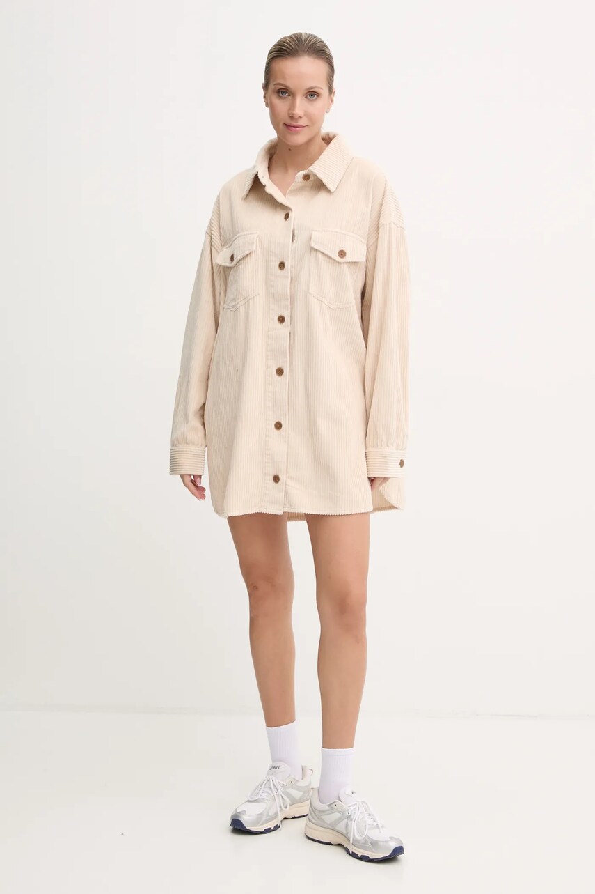 Сукня Billabong Winter Ocean колір бежевий mini oversize EBJWD00149