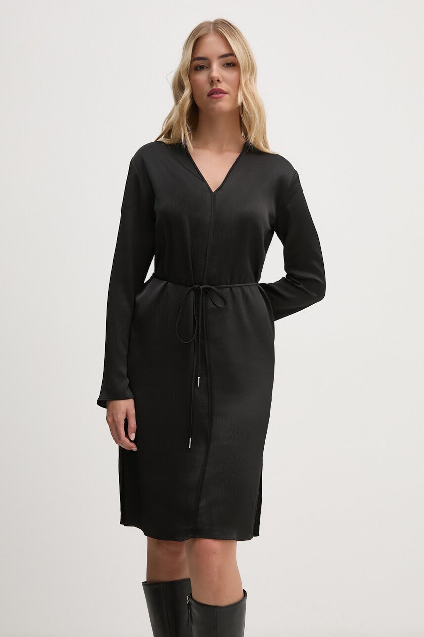 Сукня Calvin Klein колір чорний mini пряма K20K207996