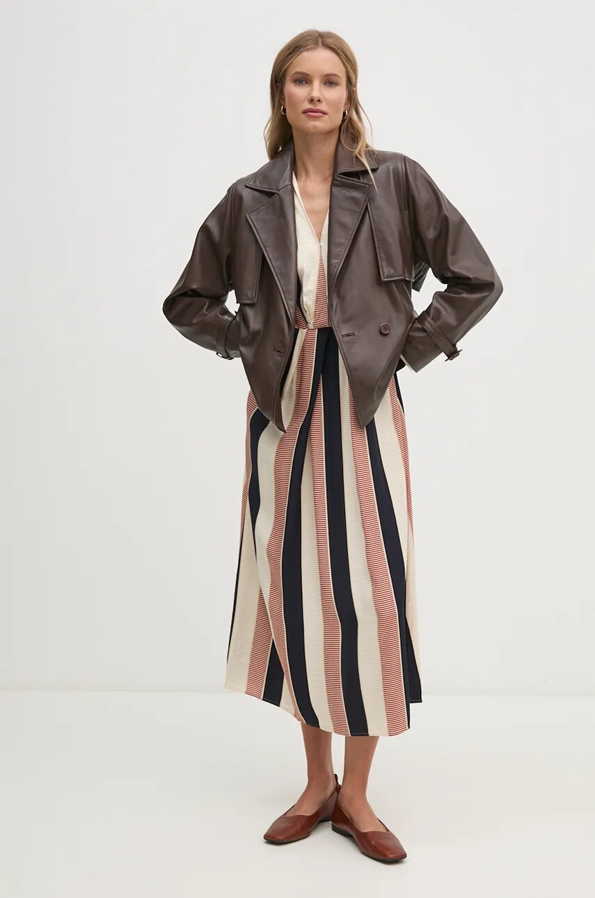 Сукня Tommy Hilfiger midi розкльошена WW0WW43250