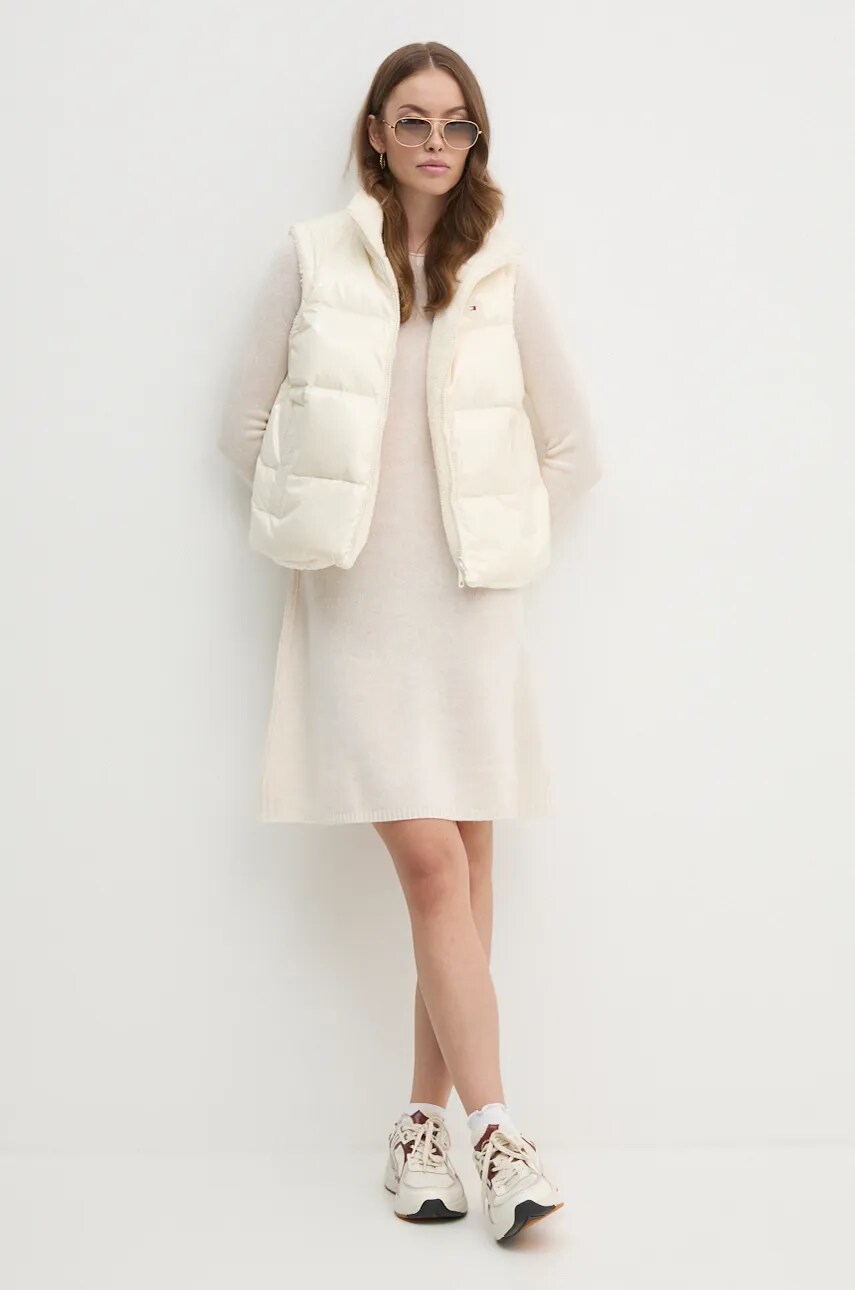 Купити Сукня Tommy Hilfiger колір бежевий mini пряма WW0WW44162 – головне зображення